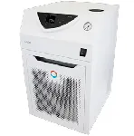 Termostato de circulación de refrigeración de proceso Variocool VC 3000. LAUDA. Rango temperatura (ºC): -20 a 80. Estabilidad temperatura (K): ±0,05. Potencia calorífica máx. (kW): 1,5. Potencia frigorífica (kW): 2,8 (20 ºC), 2,2 (10 ºC), 1,48 (0 ºC), 0,75 (-10 ºC), 0,25 (-20 ºC). Caudal (l/min) - Presión (bar): 37-4,8. Rosca conexión de bomba: G 3/4. Volumen llenado mín/máx. (L): 20/33. Dimensiones An x Al x Pr (mm): 550x970x650