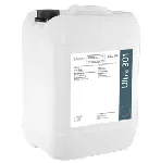 Termofluido Ultra 301. LAUDA. Tipo de sustancia química: Aceite mineral. Rango temperatura (ºC) en sistema abierto: 40 a 230. Rango temperatura (ºC) en sistema cerrado: 40 a 300. Volumen (L): 5. Viscosidad, cinemática a 20 °C (mm2/s): 76,5