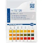 pH test strips, pH-Fix 4.5 - 10.0. MACHEREY-NAGEL. Measuring range (visual): 4.5 - 5.0 - 5.5 - 6.0 - 6.5 - 7.0 - 7.5 - 8.0 - 8.5 - 9.0 - 9.5 - 10.0. Measuring range  with QUANTOFIX® Relax: 4.5 - 10.0.  Pack of 100 sticks 6 x 85 mm
