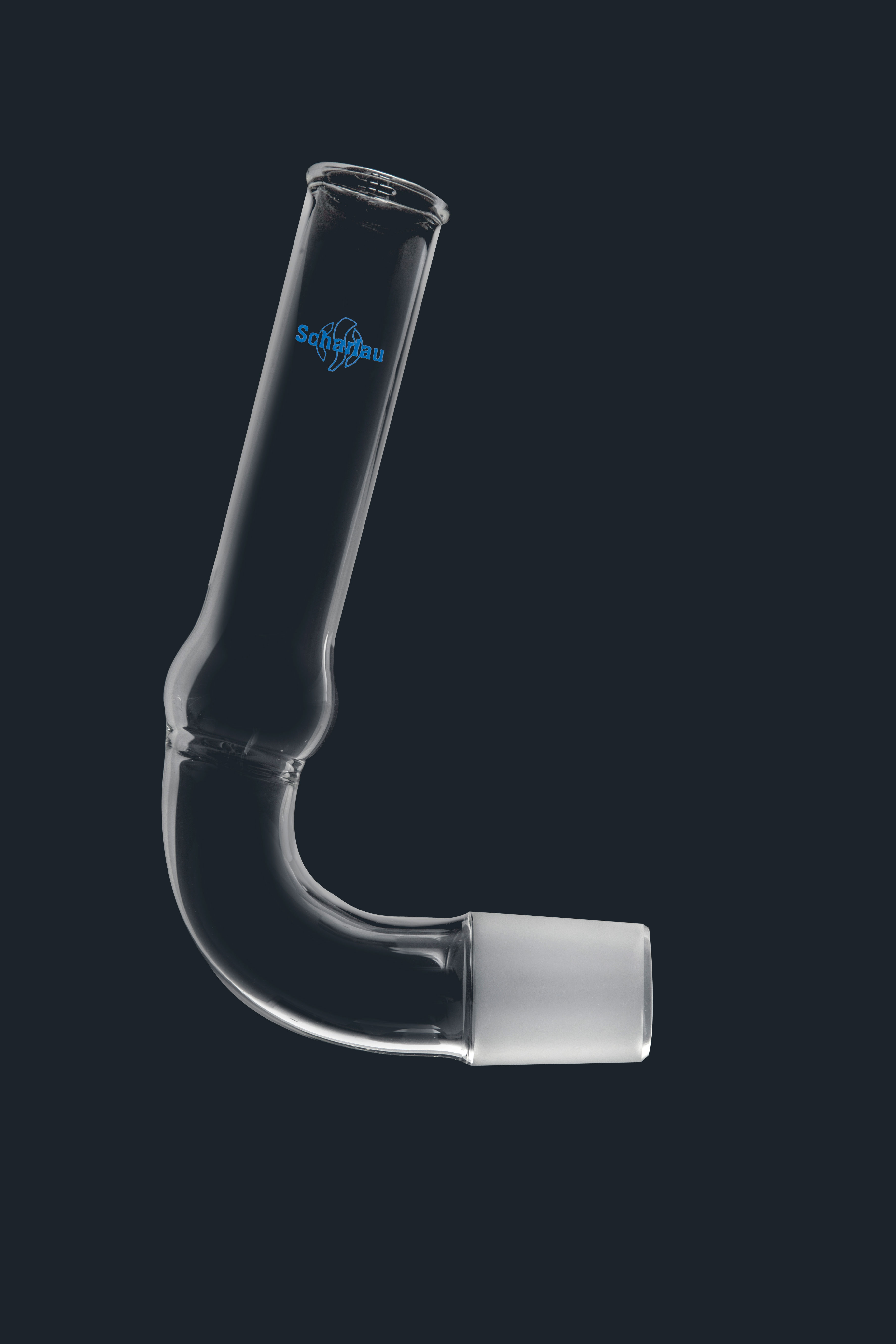 Drying tube for Calcium Chloride, angled. SCHARLAU. Cone 29/32 Scharlab