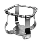 Tight fit clamp for 1000 ml flasks, 130 mm Ø. For use with the GRA-UP-168 universal platform. GRANT. Accessory