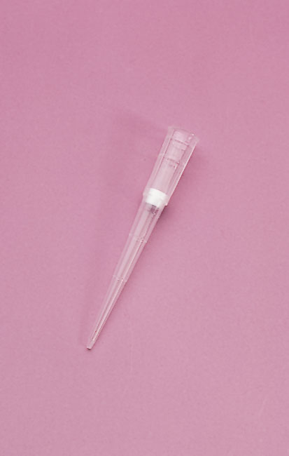 Tip with filter for automatic pipettes. 1-100µl. Vol. (µl): 2-100. Colour: Natural. Type: Gilson with filter. Presentation: Sterile rack. Brand: Kartell. Compatibility: Kartell (pl100), Gilson (p100)