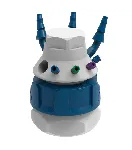 Safety Waste cap 'LISA', V3.0 with connector for exhaust filter. Thread S 51, filter not included. SCAT. Connectors (mm OD): 4x1.6/2.3/3.2mm + 3x5.0 to 11.5mm + 4 PFA blind plugs + 3 PTFE blind plugs