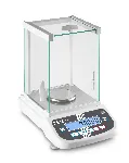 ADB analytical balance. KERN®. Model: ADB 100-4. Readability (mg): 0,1. Capacity (g): 120. Reproducibility (mg): 0,2. Linearity (mg): ±0,4. Min. piece weight (counting) g/piece: 10. Verification option: 315-963101