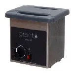 XUBA Analogue ultrasonic baths. GRANT. Working vol. (l): 1.5. Dim. WxHxD (mm): 198x200x185. Ultrasonic power (W): 35. HWeight (kg): 2.3.Supplied with stainless steel basket, ABS plastic lid and one bottle of ultrasonic cleaning solution (GRA-0M2SOL).