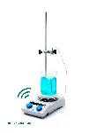 Hot Plate Stirrer AREX-6 Connect PRO with PT100 probe, support rod and clamp. Speed (rpm): 30-1700. Stirring volume (l): Up to 20. Temp. (ºC): Room temp. - 370. Ø plate (mm): 135. Power (W): 630. Weight (Kg): 2,6. Dim. WxHxD (mm): 160x105x280