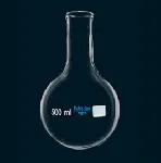 Flask, round bottom, short neck DIN 1773. Capacity (ml): 1.000. Ø neck (mm): 42.