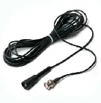 Accesories. HANNA INSTRUMENTS. Electrodes cable, diam. 3mm, threaded connector and BNC, 1m