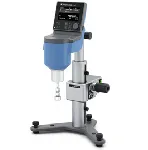 Viscometer ROTAVISC hi-vi I HELI Complete. IKA®. Viscosity range (mPas): 200-80000000. Speed (rpm): 0.01-200. Temperature range (ºC): -100 to 300. Includes: standard spindle set SP set-2,  Temperature Sensor PT 100.8, Electrical stand HELISTAND and T-spindle set T-SP-Set