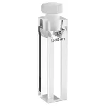 Cubetas fluorescencia Semi-micro. HELLMA®. Tipo: 114F-QS. Tapón: PTFE. Paso luz (mm): 10x4. Dim. AnxAlxPr (mm): 12,5x46x12,5. Volumen (µL): 1400. Rango de longitud de onda (nm): 200-2.500