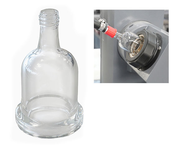 Adaptador de vidrio para evaporador rotativo. HUBER. Accesorio. Trampa de frío CT50 Single OLÉ con refrigerante natural