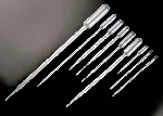 Plastic Pasteur pipette. DELTALAB. Pasteur pipette ungraduated. Capacity (ml): 5. Fine tip. Length (mm): 144. Sterile: Yes. Presentation: Unit bag