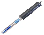 pH electrode for SENSION pH1, General Purpose, plastic body HACH. pH Range: 0 -14, temperature range (ºC): 0-80. Connector: Sension+ MP5. Dimensions DxL (mm):12x85. Thermistor: Pt 1000