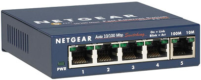 Conmutador Ethernet (para hasta 4 Data Hubs, 16 x puertos RS232) - Plug UK. RADLEYS.