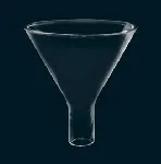 Funnel for powdered products. Ø Outer (mm): 100. Ø Stem (mm): 26. Stem length (mm): 30