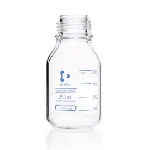 DURAN® pressure plus+ GL 45 Laboratory Bottle, clear, without screw cap and pouring ring, 250 mL