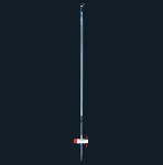 Burette. SCHARLAU. Straight burette, conical PTFE stopcock. Cap. (ml): 10. Division (ml): 1/20