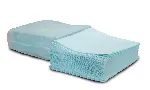 Cleaning cloths UNITEX®. ZVG®. Description: Turquoise cloths, 70 gr. Composition: 55% cellulose, 45% polyester fibers (PET). 38 x 30 cm. 200 cloths