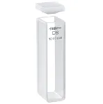 Cuvette macro  HELLMA®. Tipo: 100-QS. Lid: PTFE. percorso luce  (mm): 10. Dim. WxHxD (mm): 12,5x45x12,5. Volume (µl): 3.500