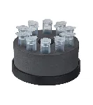 HEIDOLPH. Accessory for Reax Top. Type: Attachment for 10 test tubes. Foam attachment provides space for 10 test tubes for simultaneously mixing with just one shaker