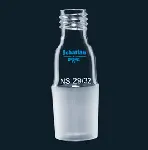 Straight adapter without stopper with screw thread. SCHARLAU. Cone: 19/26. Ø (mm): GL14