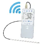 Termómetro digital de registro de datos conectados mediante Wi-Fi TraceableLIVE® con alertas en tiempo real. TRACEABLE. Rango: –90.00 a 105,00°C. Exactitud: ±0,1°C. Resolución: 0,01°C. Sondas: 1 sonda de acero inox. 316 con sensor de platino RTD. Puntos de calibración: –80°C, –40°C, 0°C, 100°C. Aplicación: Ultra-congeladores
