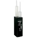 Cubetas compacta para medidas de flujo continuo, con 2 conectores de tornillo M 6 x 1 y tubos de FEP. HELLMA®. Tipo: 178.711-OS. Paso luz (mm): 10. Dim. AnxAlxPr (mm): 12,5x35x12,5. Volumen (µL): 30. Ø Apertura (mm): 2. Altura centro (mm): 8,5. Rango de longitud de onda (nm): 320-2.500