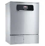 Lavadora laboratorio PLW 8693 [OIL DS10]. MIELE. Capacidad: 64 vidrios de cuello estrecho o 196 tubos/viales o 128 frascos o 98 pipetas. Bomba dosificadora para detergente líquido. Carro modular y sistema EasyLoad. Display táctil: M Touch Flex. Conexión en red a través de WiFi. Secado con aire caliente eficiente DryPlus. Juntas resistentes al aceite y la grasa. Medidas externas AlxAnxPr (mm): 835x598x600