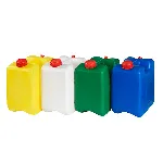 Loose drum 10l green. Mouth thread: S55. Liquid waste collecting system