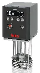 Cooling bath thermostats KISS. HUBER. Type: KISS E. Temp. range (ºC): (-30)* 25 to 200. T. Stability (ºC): ±0,05. Heating power (kW): 2. Dim. HxWxD (mm): 312x132x153. Immersion depth (mm): 150. Pack (u.): 1.* Auxiliary cooling device required.