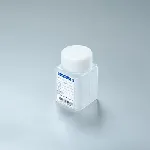 Botella estéril, cuello ancho, sin tiosulfato Capacidad (mL): 125. Material: cuerpo PP; tapón HDPE. Diámetro tapón (mm):50. Diámetro boca (mm):46,5. Color: cuerpo transparente, tapón natural.