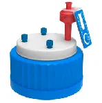 Safety Caps: safe solvent extraction. SCAT®. GL80 Screw caps and venting valve. Safety Cap III, Ø 3,2 for GL80. Connectors (mm OD): 3x3,2mm (1/8')