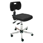 Chair polyurethane, steel foot, 5 roller