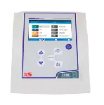 Benchtop conductimeter COND 8 PRO. XS.  Cell: 2301TN (epoxy) with built-in temperature probe. 1413 µS and 12.88 mS solutions. Datalogger, Datalink software. Measurement range: COND 0.00 to 500 mS. TDS 0.1 mg/L to 200.0 g/L. Salinity 0.01 to 100.0 ppt. Temp. -20 to 120.0 ºC.