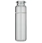 Vial Headspace para encapsular de 20 mL N 20 transparente, fondo redondeado, parte superior biselada cuello para encapsular HS, con graduación a 15 mL. MACHEREY NAGEL. Diámetro exterior (mm): 22. Altura exterior (mm): 75 