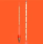 Precision hydrometers , total range 0,100g / cm3 , without thermometer , length 300mm. Measure range (g/cm3): 1,000-1,100. Division (g/cm3): 0,001