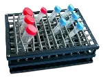 Platform with spring holders for 88 tubes, Ø up to 30 mm. Dim. (mm): 275x205x75. GRANT. Accessory. PSU-10i Orbital platform shaker, ES-20 Orbital shaker incubator and CPS-20, Orbital platform CO2  shaker