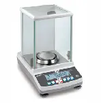 Analytical Balance ACS 80-4. KERN®. Readability (mg): 0.1. Capacity (g): 82. Reproducibility (mg): 0.2. Linearity (mg): ± 0.3. Minimum load (mg): -. Verification option: -. Calibration: External