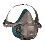 Particulate filter masks. 3M. Series 600, Model 6501 half mask small size (silicone), all filters Bayonet