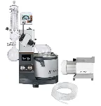 Pack HEl-VAP CORE ALLROUND. HEIDOLPH. Contiene: Hei-VAP Core con G3 vertical y elevador manual, Hei-VAC Control, bomba de vacío Rotavac Valve Tec y set de tubos