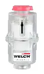 OME oil mist fiter with interchangeable cartridge (plastic) for CRVpro 4,6,8. WELCH-ILMVAC. Accessories and spare parts. CRVpro oil pumps