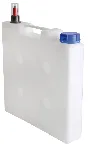 Space saving canister, 5 L, S50, PP, with floater. Dimensions WxHxD (mm): 65x330x405. SCAT®. Liquid waste collecting system