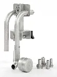 DS level controller for external open baths, only suitable for units with pressure and suction pump and Minichillers. Useable for baths with a maximum wall thickness of 26 mm. HUBER. Accessory for thermostatics baths