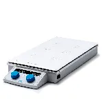 MULTI-HS 15 digital multiposition heating magnetic stirrer. VELP. Speed (rpm): 100 - 1000. Volume (l, H2O): 15x0.25. Temp. range (ºC): 0 -120. Plate dim. (mm): 432x223. Power (W): 600. Weight (kg): 4.8. Dim. WxHxD (mm): 240x65x550