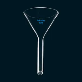 6140-75 | PYREX® Plain 75 Mm Diameter 60° Angle Funnel With Long Narrow Stem | Corning