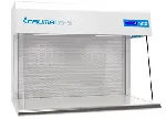 Horitzontal laminar flow cabinets HZ. CRUMA. Model: HZ-2. Front barrier air speed (m/s): 0,5. Noise level (dB): 45. Dim. ext WxDxH (mm): 1295x1085x970. Dim. int WxDxH (mm): 1170x683x800. Gross weight (Kg): 62.8