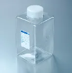 Sterile PET Bottle, wide neck without  thiosulfate for water sampling. Capacity (mL): 1000. Material: PET body, HDPE cap. Cap diameter (mm): 50. Mouth diameter (mm): 46,5. Colour: transparent body, neutral cap.