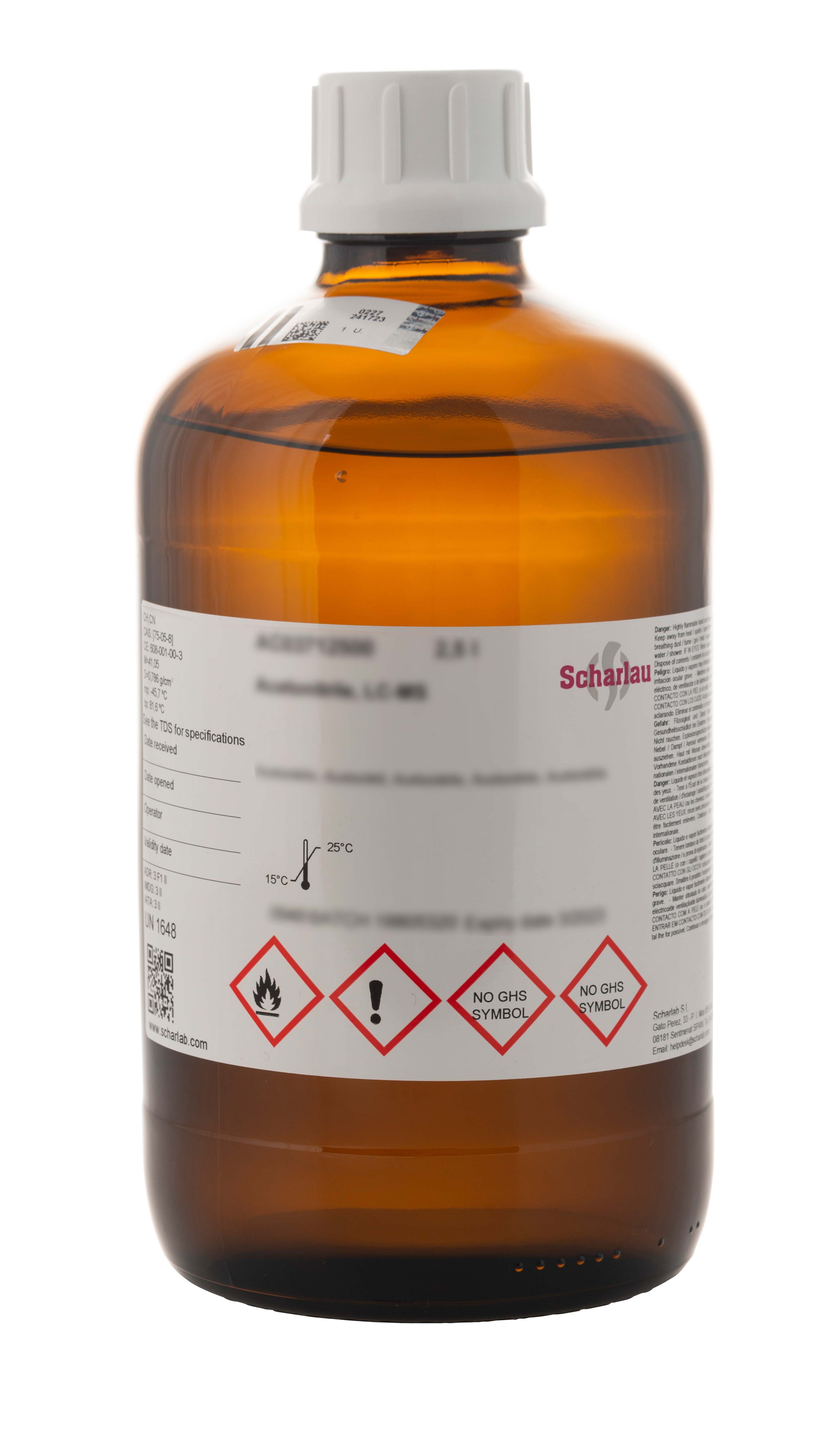 Diclorometano, GC-MS, apto para análisis de nitrosaminas