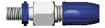 1/4'-28 UNF adapter. Variable step. Bore (mm): 1,5. DIBA OMNIFIT