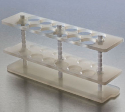 12 position collection rack - for use with VOA vials